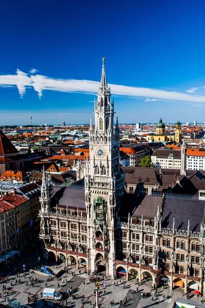 La nouvelle mairie, Munich, Bavière, Allemagne — Photo