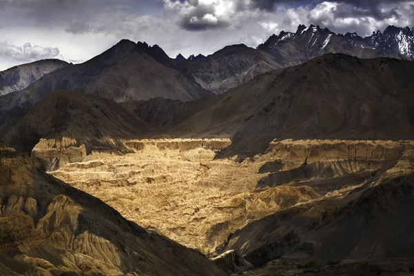 Lamayru Monastery, view of Lamayuru monastery in Ladakh, India. Lamayuru is a Tibetan Buddhist monastery at a height of 3,510 metres. — Stock Photo, Image