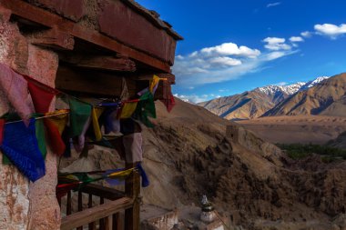 Lamayuru Monastery, view of Lamayuru monastery in Leh-Ladakh, In clipart