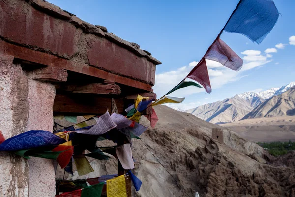 Lamayuru Manastırı, görünümünde Leh-Ladakh içinde Lamayuru manastır — Stok fotoğraf