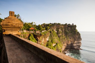 bir uçurum Bali Endonezya görünümünü.