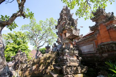 Pura Saraswati Tapınağı Ubud, Bali, Endonezya.