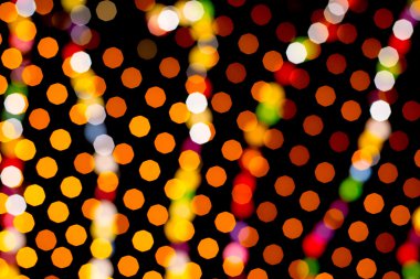 arka plan bulanıklık bokeh daireler Noel arka planı için.