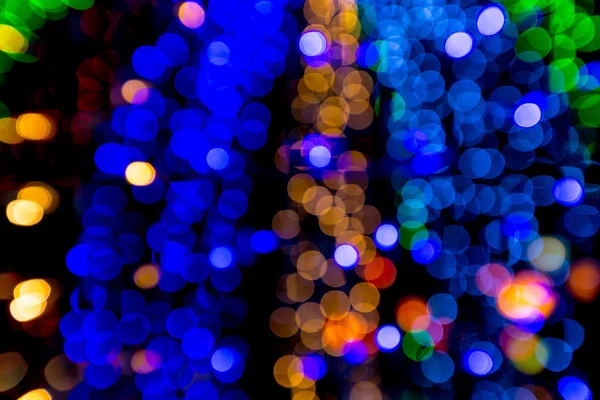 Abstract background blur bokeh circles for Christmas background. — Stock Photo, Image