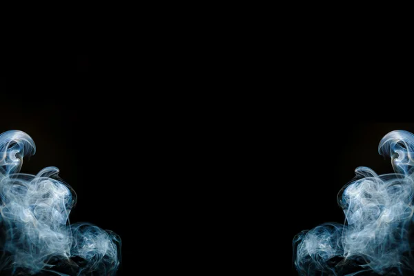 Foto abstracta de fondo de humo azul . —  Fotos de Stock