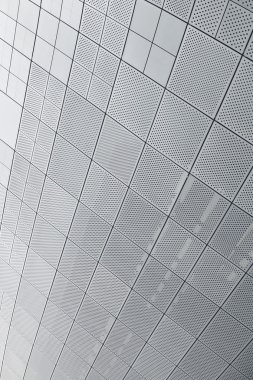 Seoul, Güney Kore - 14 Ağustos 2016: Segment Dongdaemun tasarım Plaza Çatı Seul, Zaha Hadid tarafından tasarlanmış bir tavan. 14 Ağustos 2016 Seul, Güney Kore'de çekilmiş fotoğrafı