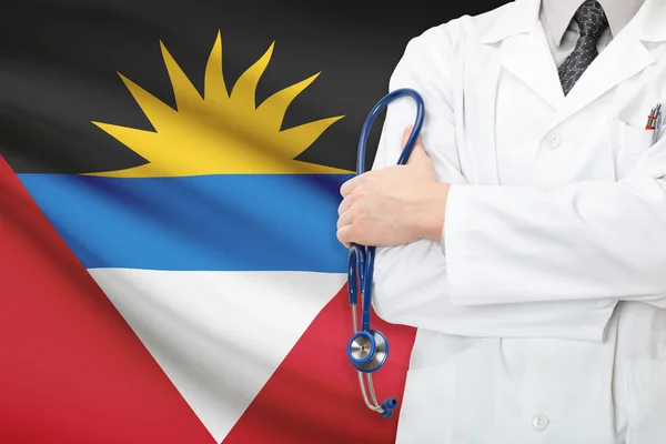 Konzept des nationalen Gesundheitssystems - Antigua und barbuda — Stockfoto