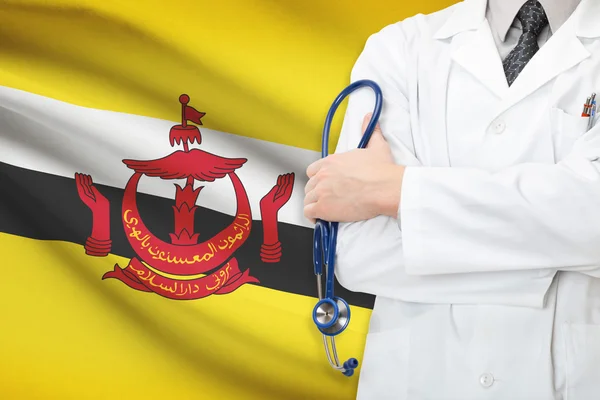 Concepto de sistema nacional de salud - brunei — Foto de Stock