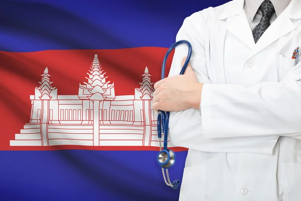 Concept of national healthcare system - Cambodia — Stock Photo, Image