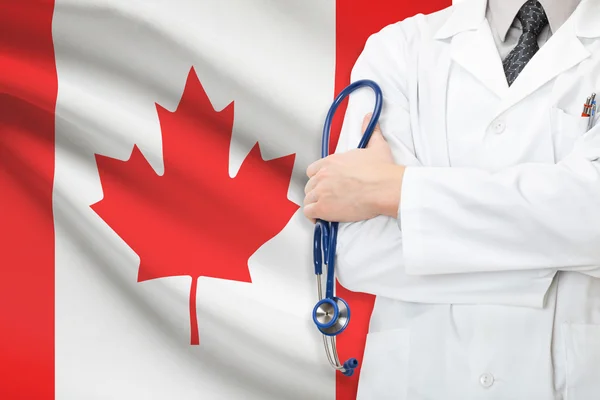 Concept of national healthcare system - Canada — Stock Photo, Image