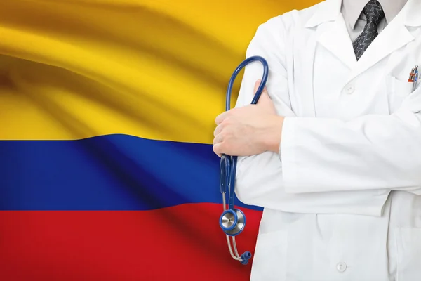 Concept van nationale gezondheidszorg - colombia — Stockfoto