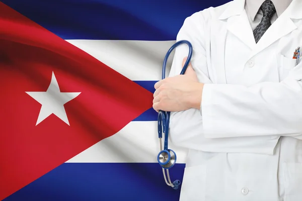 Concetto di sistema sanitario nazionale - cuba — Foto Stock