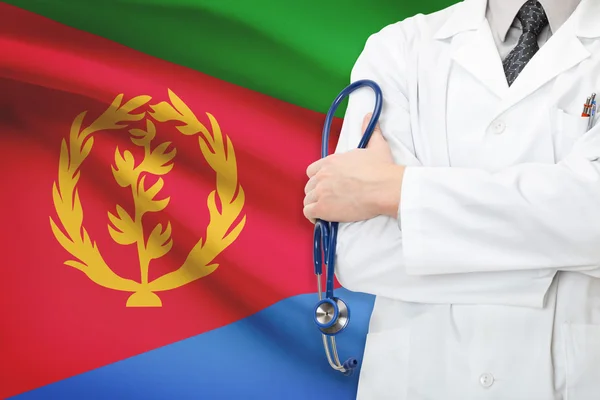 Concept of national healthcare system - Eritrea — Stock Photo, Image