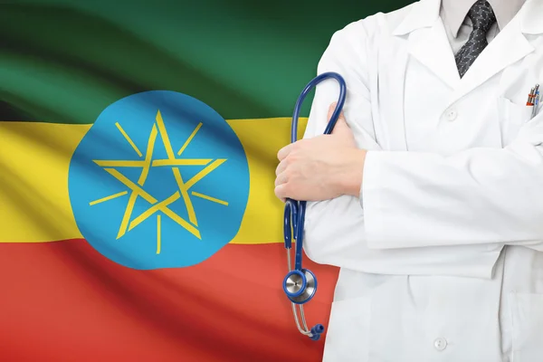 Concept of national healthcare system - Ethiopia — Stock Photo, Image
