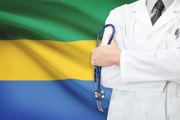 Concept of national healthcare system - Gabon — Stock Photo, Image