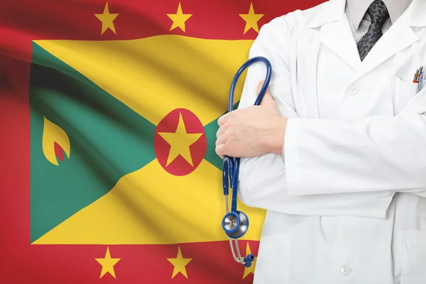 Понятие национальной системы здравоохранения - Гренада — стоковое фото