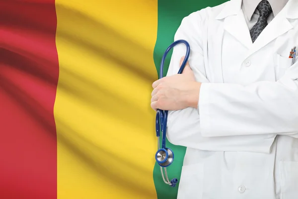 Concept of national healthcare system - Guinea — Stock Photo, Image