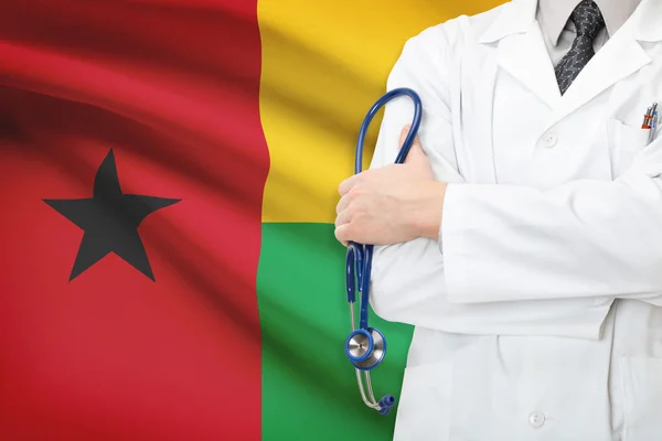 Concept of national healthcare system - Guinea-Bissau — Stock Photo, Image