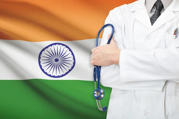 Concept of national healthcare system - India — Stock Photo, Image