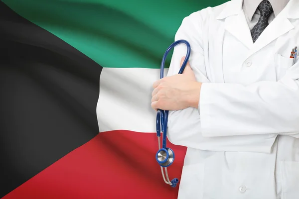 Concept of national healthcare system - Kuwait — Stock Photo, Image