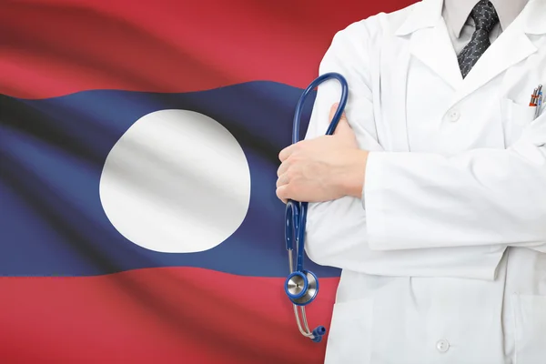 Concept of national healthcare system - Laos — Stock Photo, Image