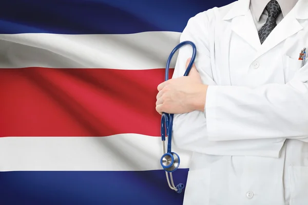 Koncepcja krajowego systemu opieki zdrowotnej - Kostaryka — Zdjęcie stockowe
