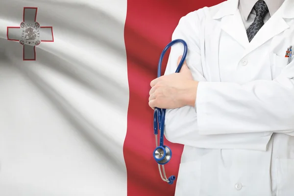 Concept of national healthcare system - Malta — Stock Photo, Image