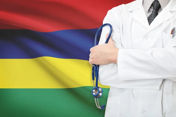 Concept of national healthcare system - Mauritius — Stock Photo, Image