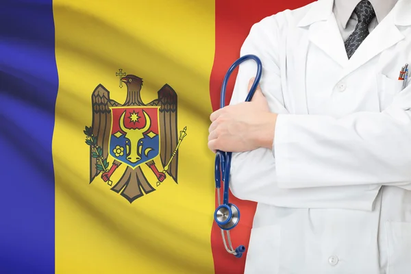 Concept of national healthcare system - Moldova — Stock Photo, Image