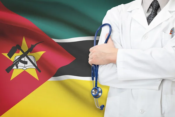 Понятие национальной системы здравоохранения - Мозамбик — стоковое фото