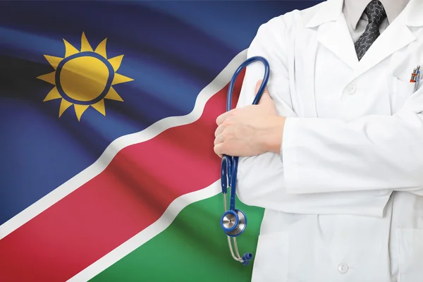 Concepto de sistema nacional de salud - namibia — Foto de Stock