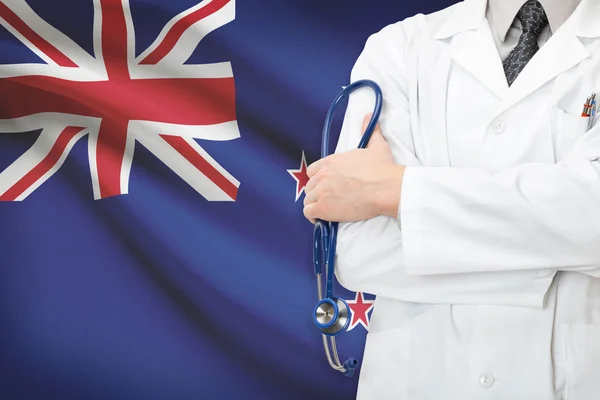 Koncepcja krajowego systemu opieki zdrowotnej - Nowa Zelandia — Zdjęcie stockowe
