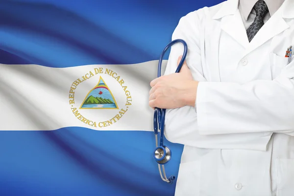 Concept of national healthcare system - Nicaragua — Stock Photo, Image