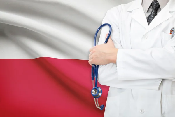 Concept of national healthcare system - Poland — Stock Photo, Image