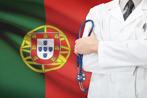 Begreppet nationella hälsovårdssystem - portugal — Stockfoto