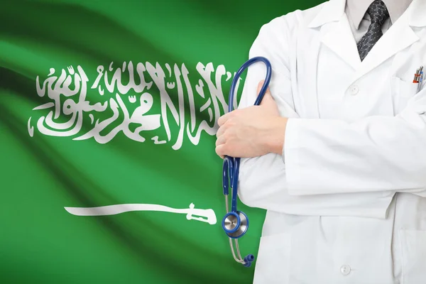 Concept of national healthcare system - Saudi Arabia — Stock Photo, Image