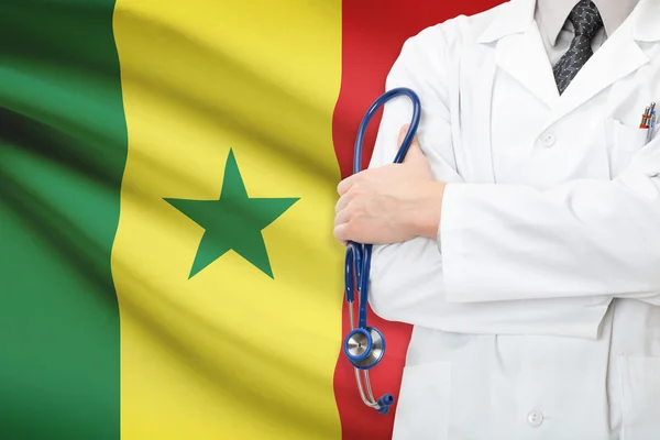 Concept of national healthcare system - Senegal — Stock Photo, Image