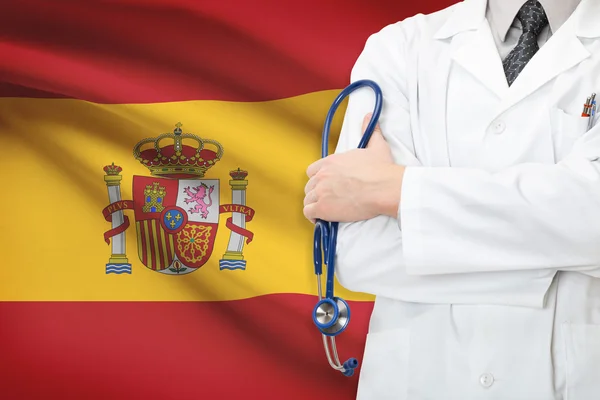 Concept of national healthcare system - Spain — Stock Photo, Image