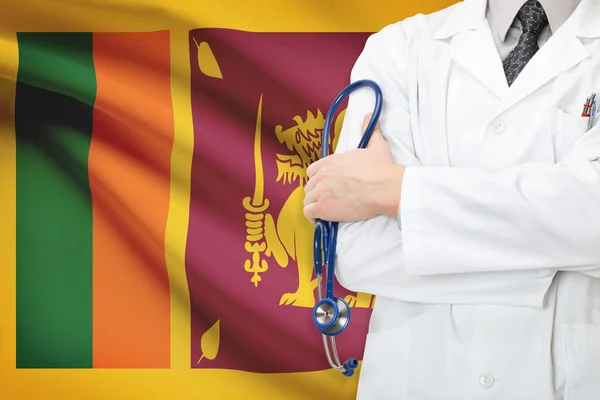 Concept of national healthcare system - Sri Lanka — Stock Photo, Image