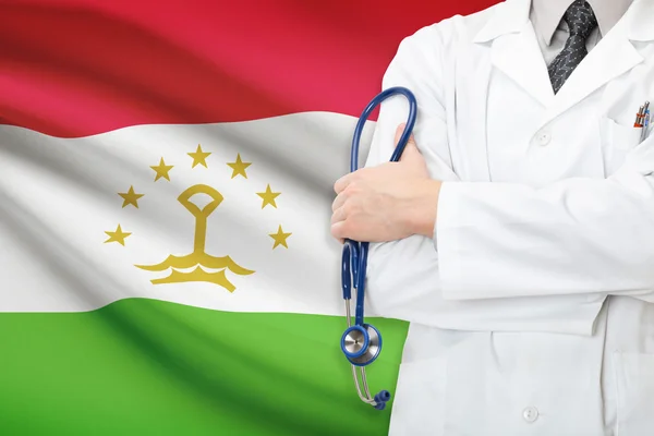 Concept of national healthcare system - Tajikistan — Stock Photo, Image