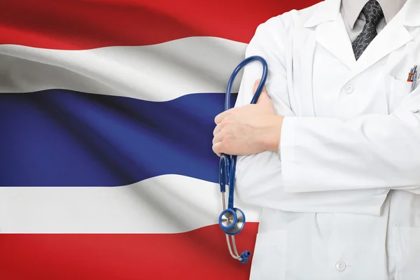 Concepto de sistema nacional de salud - Tailandia — Foto de Stock