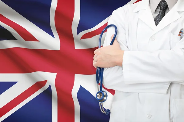 Concept of national healthcare system - United Kingdom — Stock Photo, Image