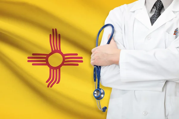 Konzept von uns nationalen Gesundheitssystem - Bundesstaat New Mexico — Stockfoto