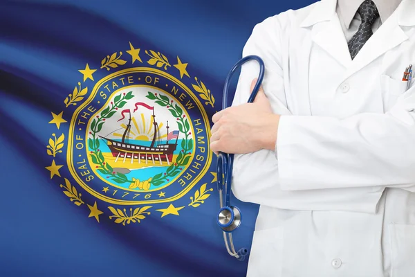 Concept de nous système de santé national - État du new hampshire — Photo