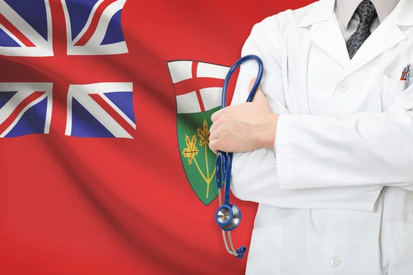 Konzept der kanadischen nationalen Gesundheitssystem - Ontario Provinz — Stockfoto