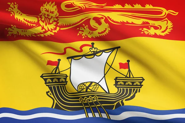 Canadian provinces flags series - New Brunswick — Stock Photo, Image