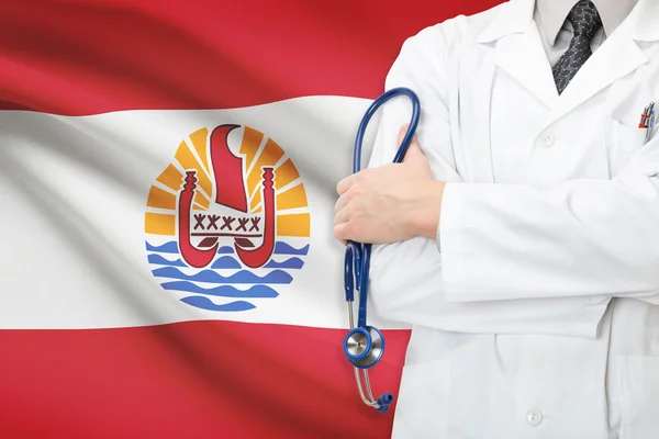 Concept of national healthcare system - French Polynesia — Stock Photo, Image
