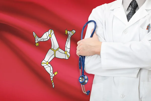 Concept of national healthcare system - Isle of Man — Stock Photo, Image