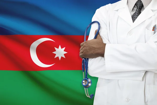 Concept of national healthcare system - Azerbaijan — Stock Photo, Image