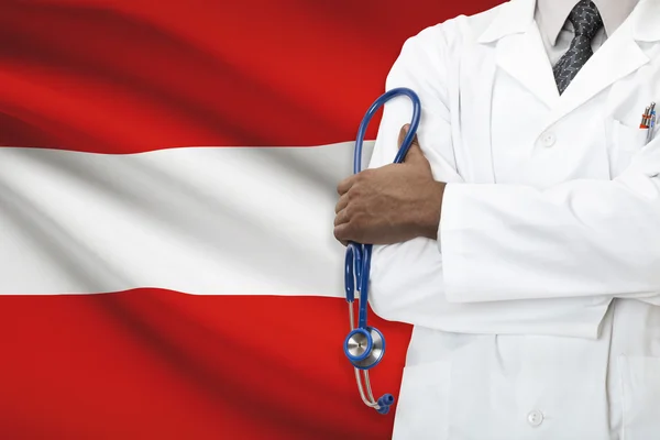 Concept of national healthcare system - Austria — Stock Photo, Image